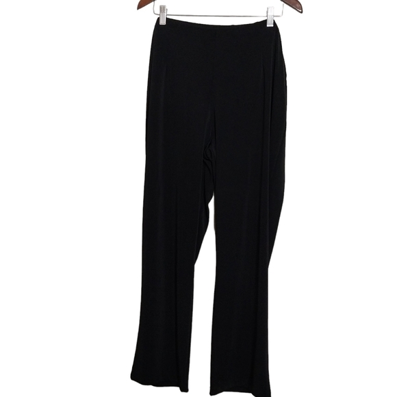 Chico's Black Slinky Slip On Pants Sz 3 (XL) - Picture 1 of 4